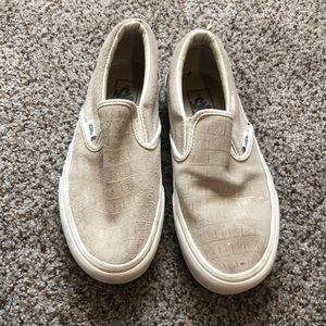 Platform Slip On Vans